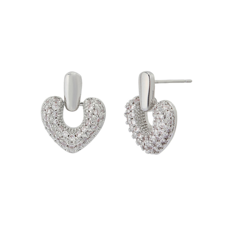 Silver Sweetheart Earrings