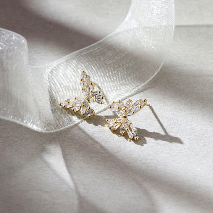 Mariposa Glow Stud Earrings