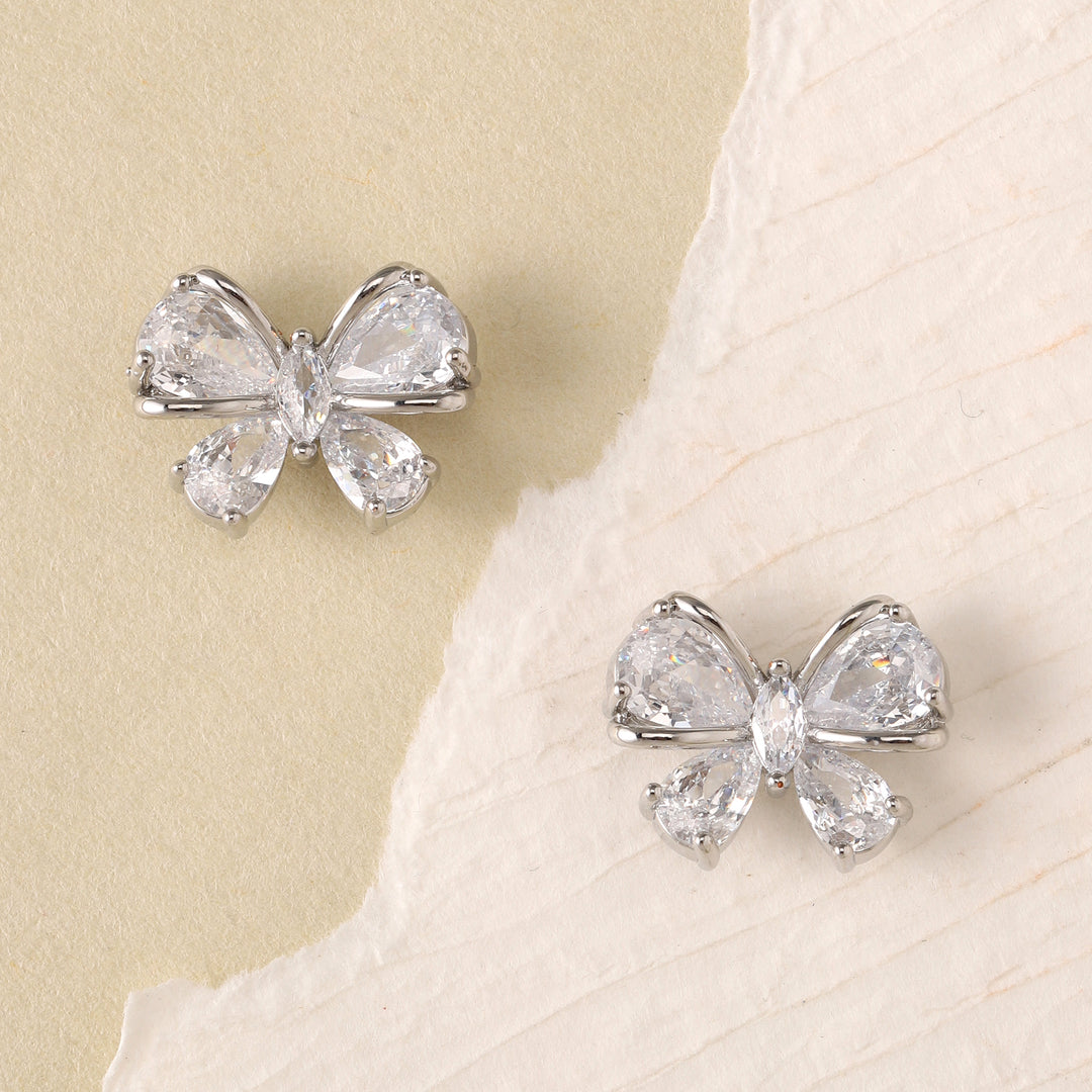 Twinkle Knot Bow Earrings