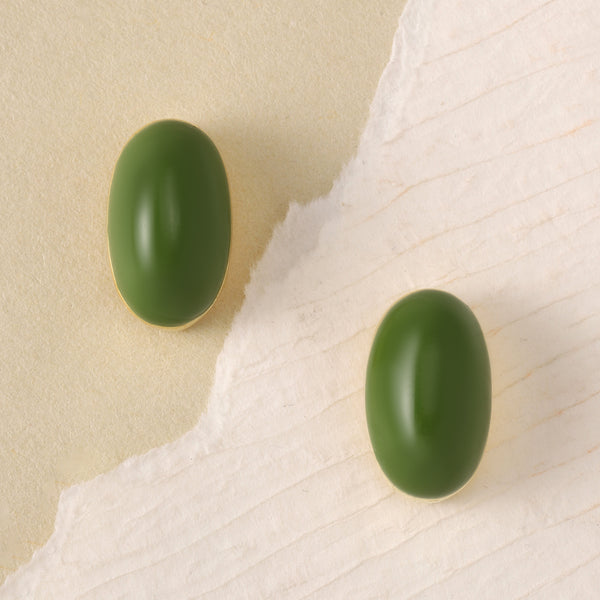 Verdant Muse Stud Earrings