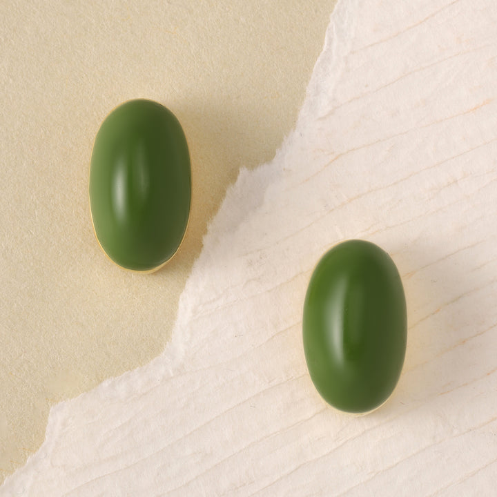 Verdant Muse Stud Earrings