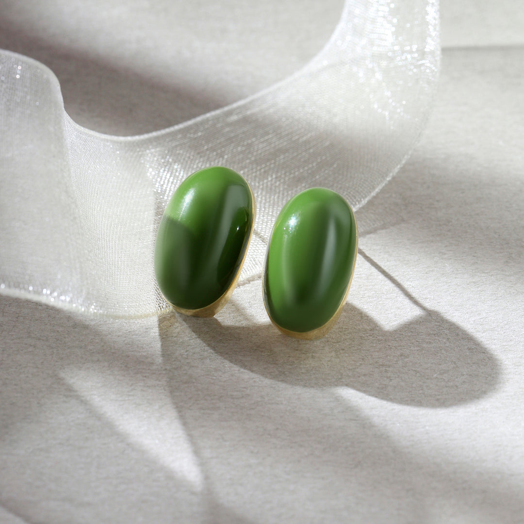 Verdant Muse Stud Earrings