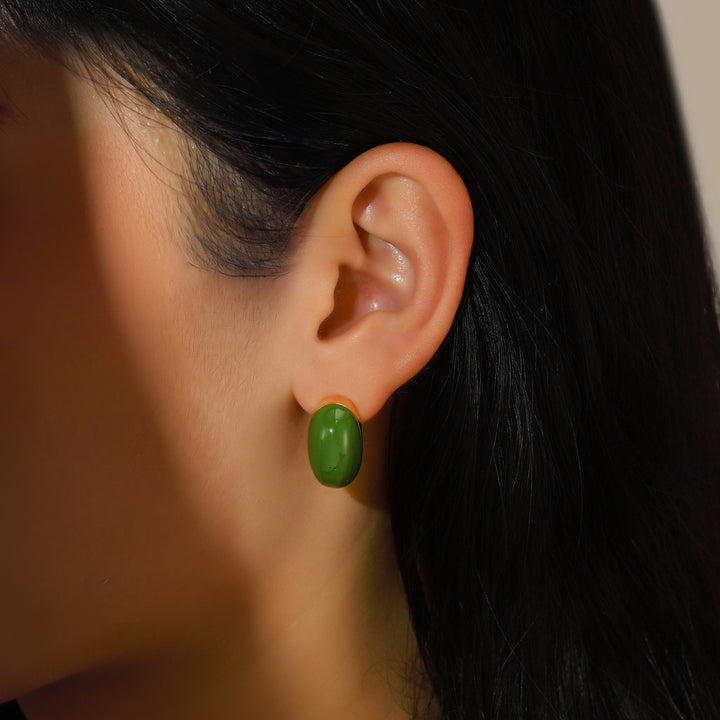 Verdant Muse Stud Earrings