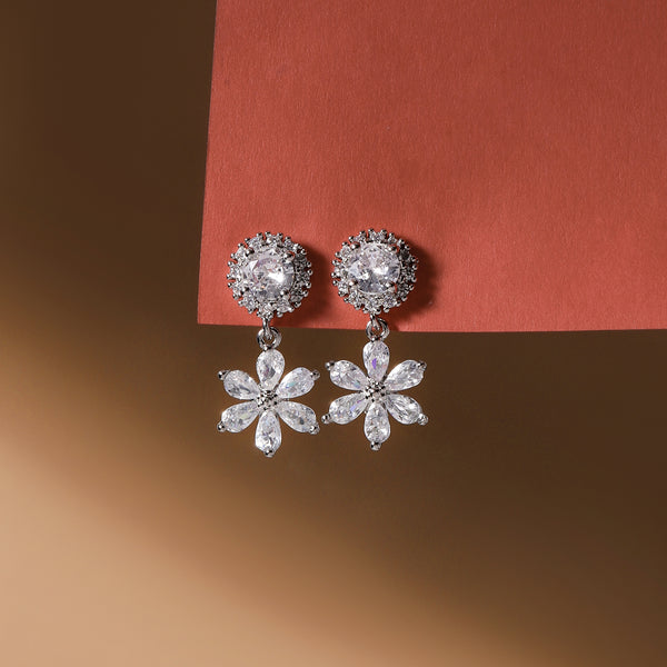 Daisy Dazzle Drop Earrings
