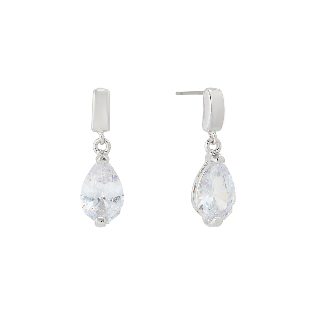 Crystal Dew Drop Earrings
