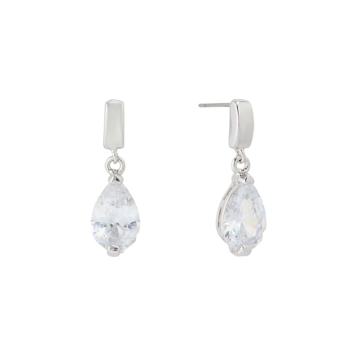 Crystal Dew Drop Earrings