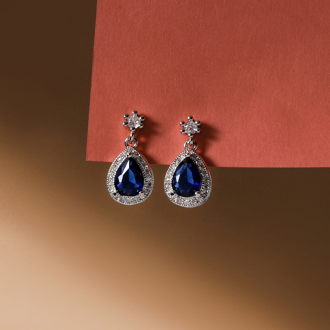 Azure Royale Drop Earrings