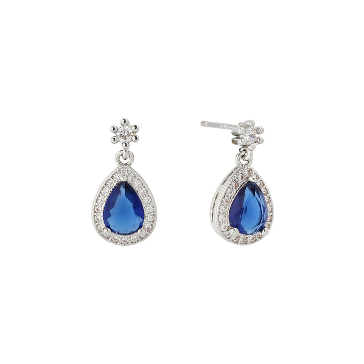 Azure Royale Drop Earrings
