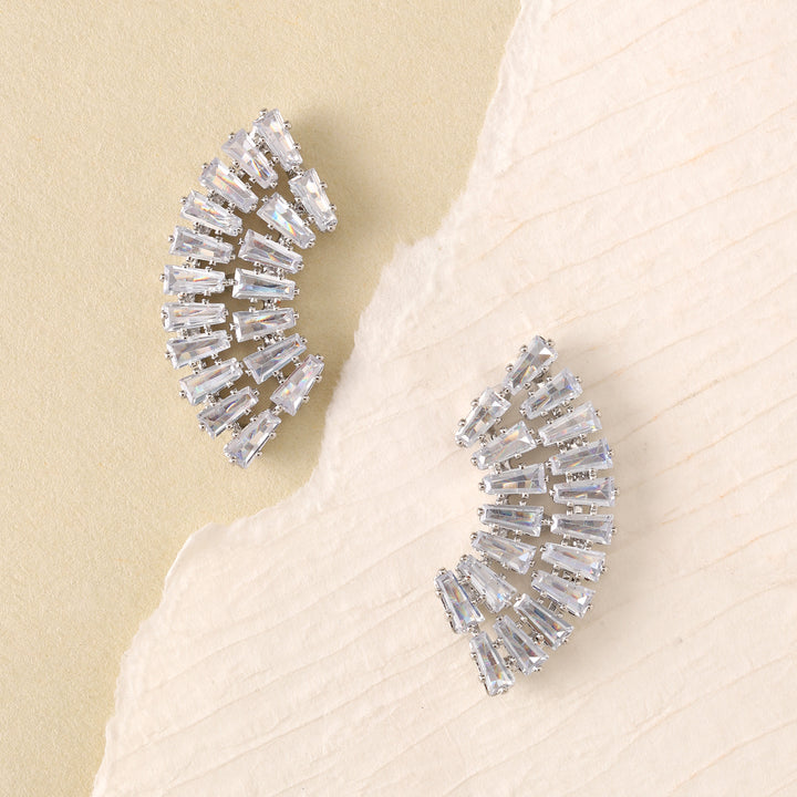 Frost Spiral Earrings