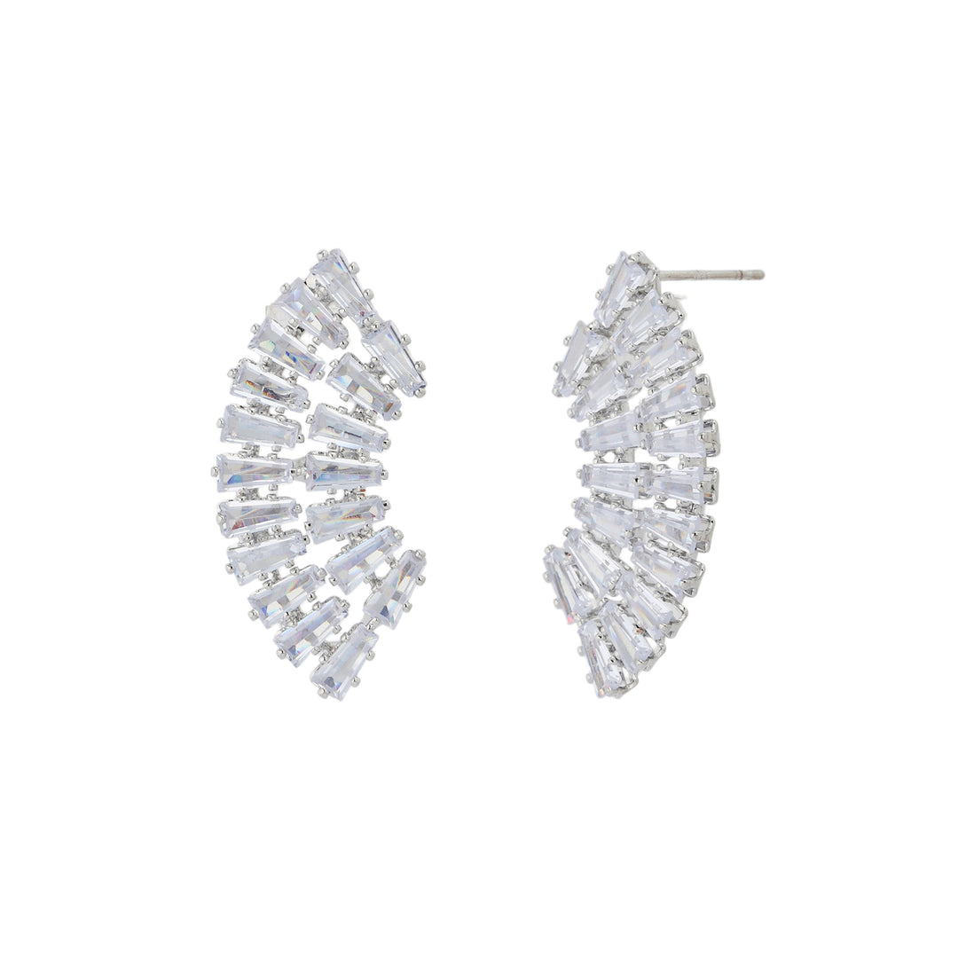 Frost Spiral Earrings