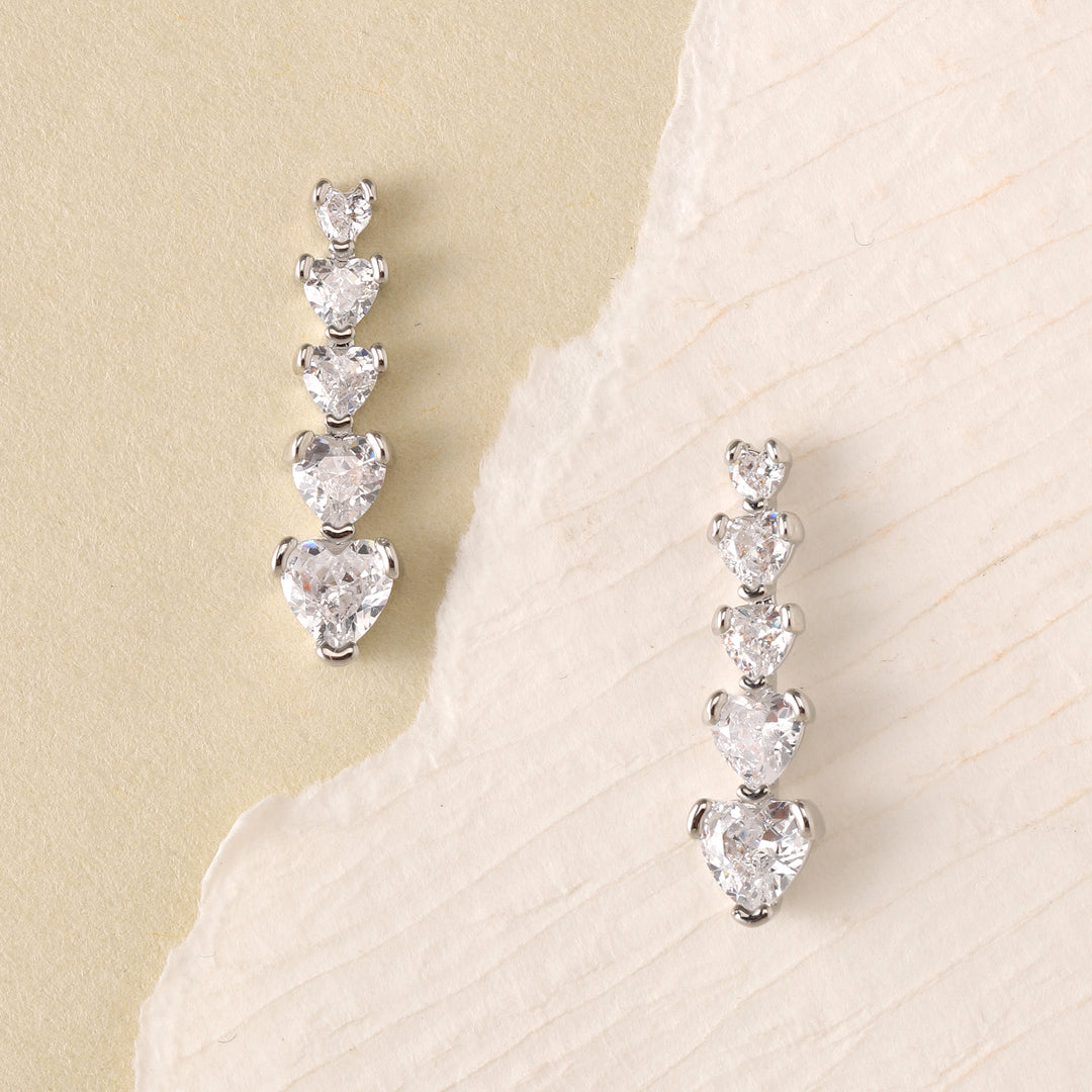 Heartbeat Vine Earrings