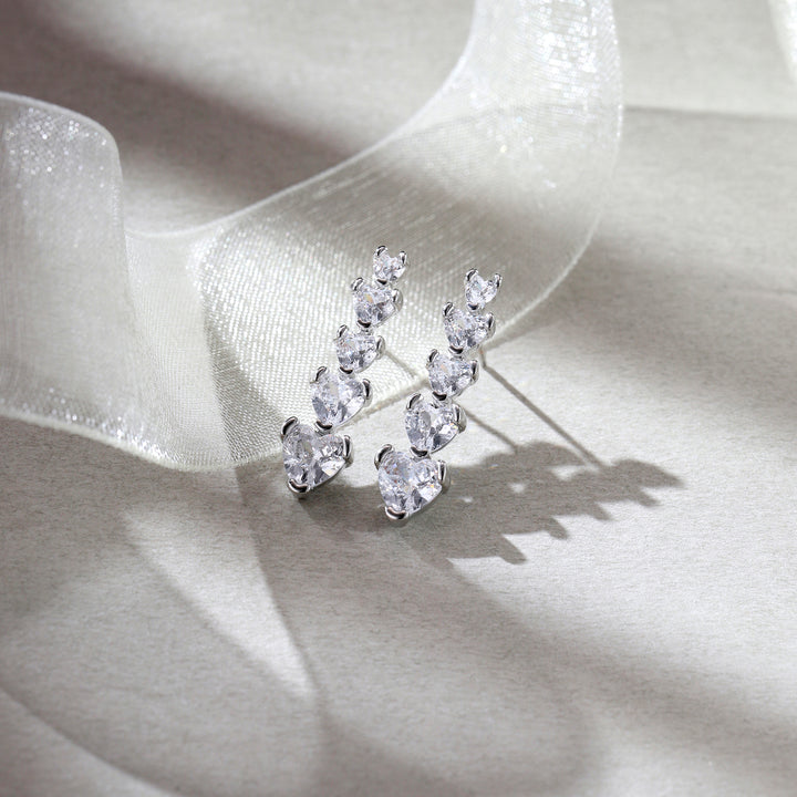 Heartbeat Vine Earrings