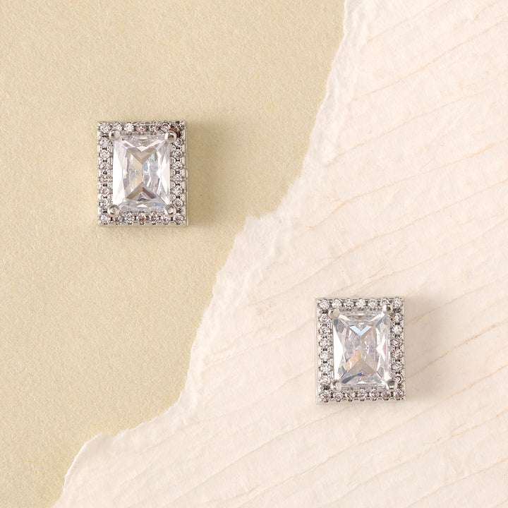 Elysian Square Spark Earrings