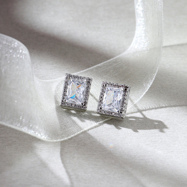 Elysian Square Spark Earrings