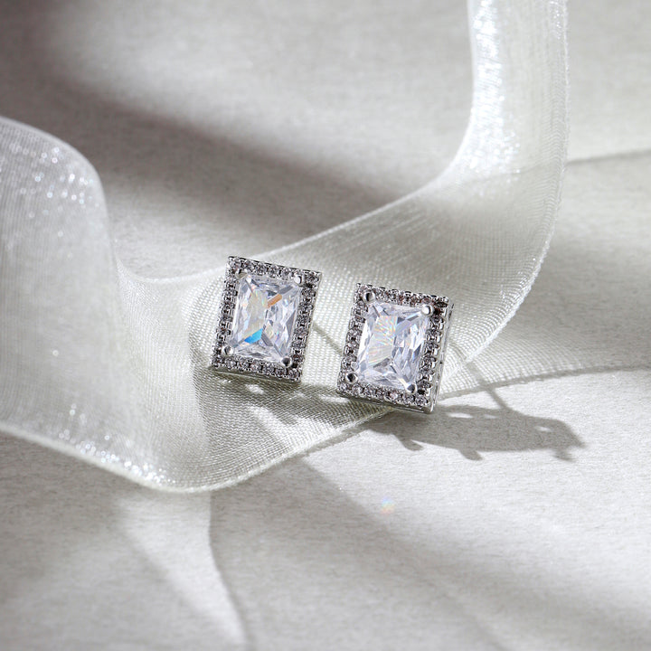 Elysian Square Spark Earrings