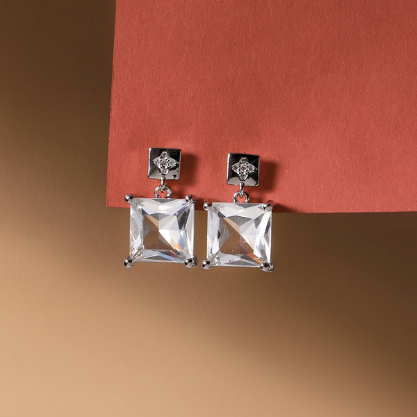 Crystal Pop Drop Earrings