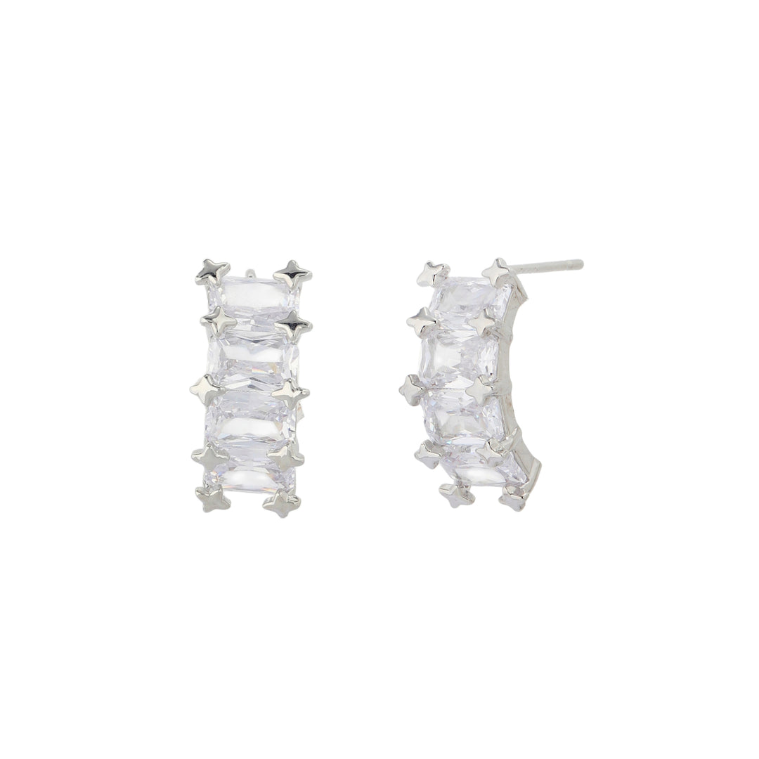 Celeste Etoile Crystal Studs Earrings