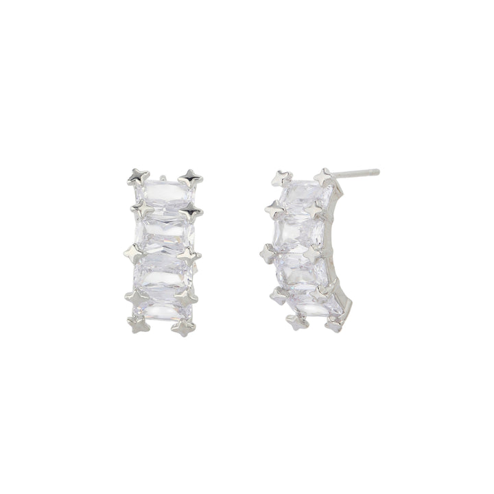 Celeste Etoile Crystal Studs Earrings