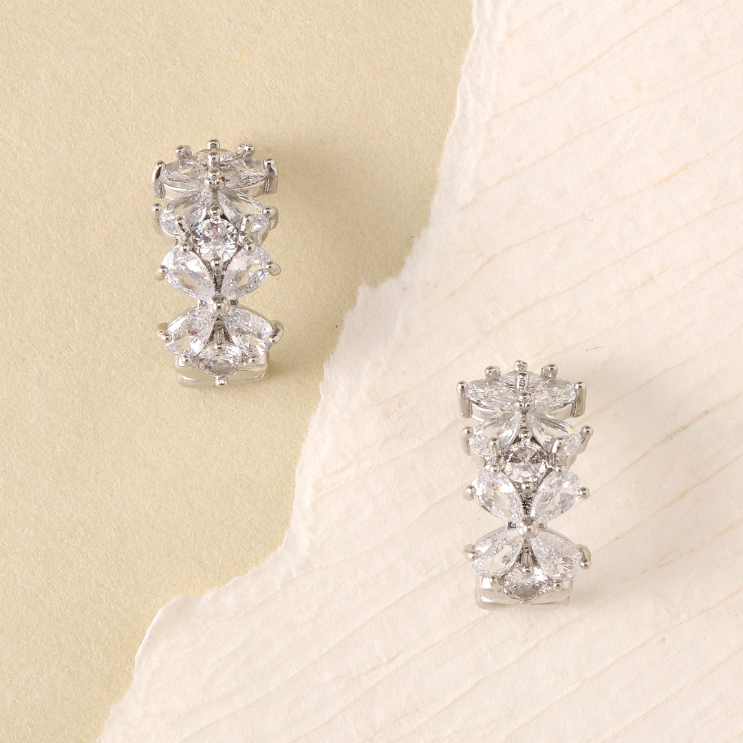 Ice Muse Hoop Earrings