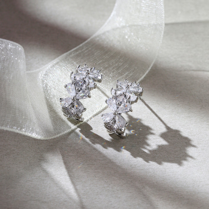 Ice Muse Hoop Earrings