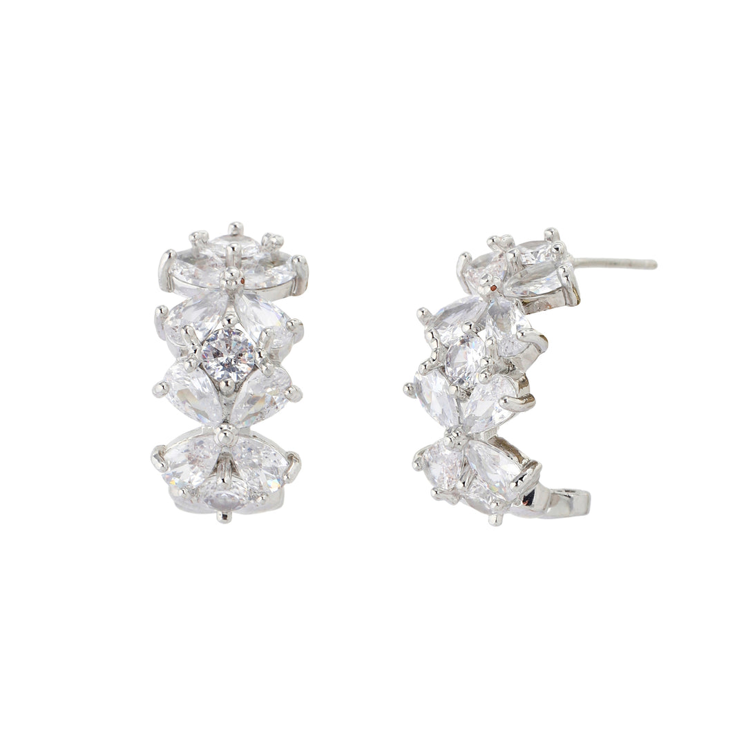 Ice Muse Hoop Earrings