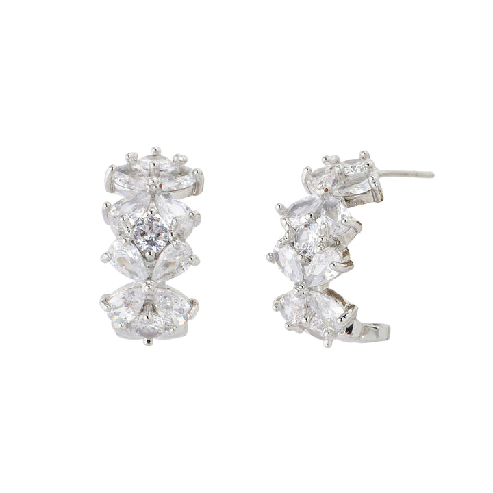 Ice Muse Hoop Earrings