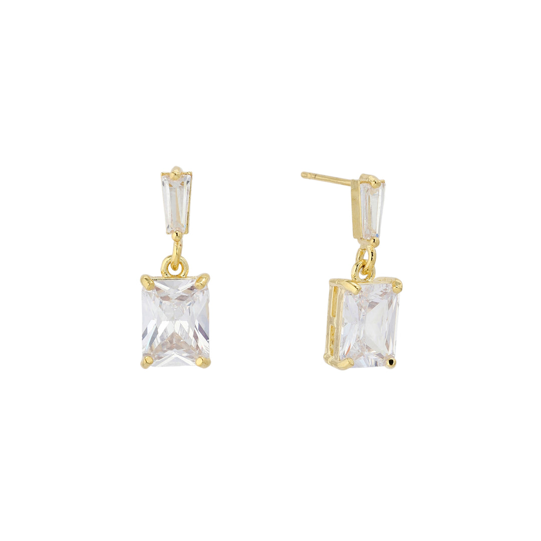 Luma Prism Drop Earrings - Gold