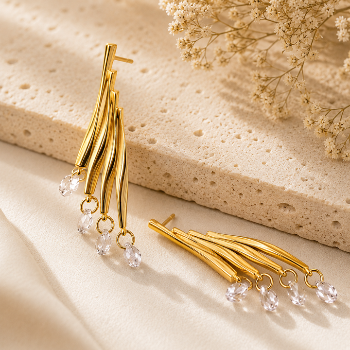 Sunray Swing Earrings