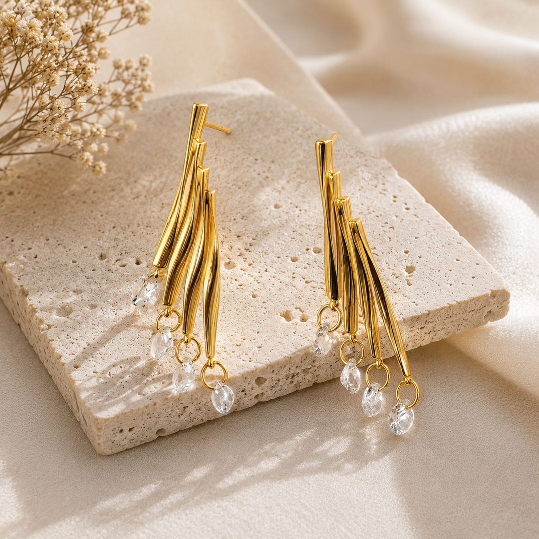 Sunray Swing Earrings