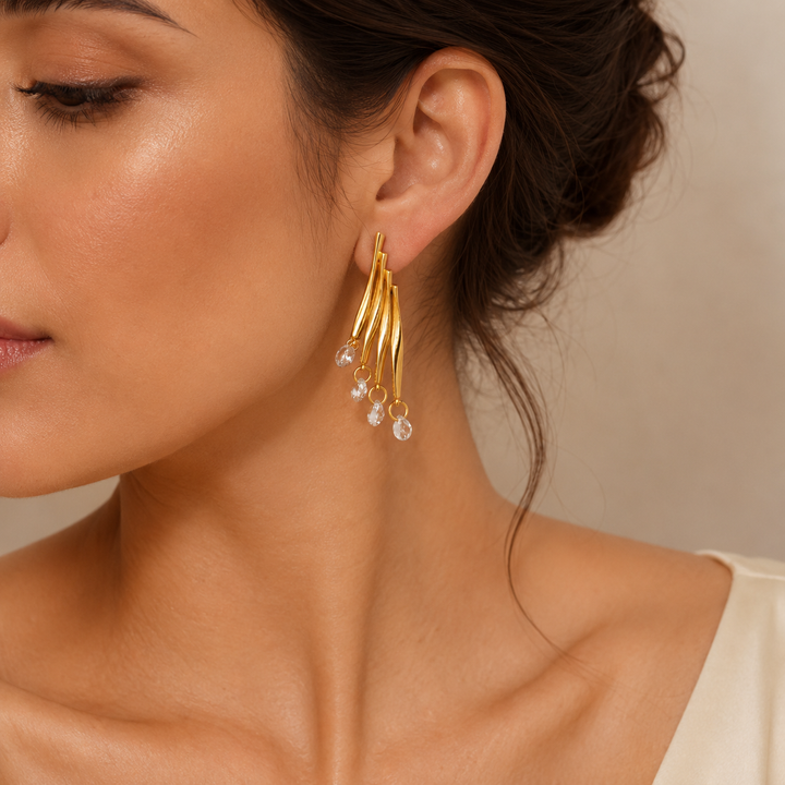 Sunray Swing Earrings
