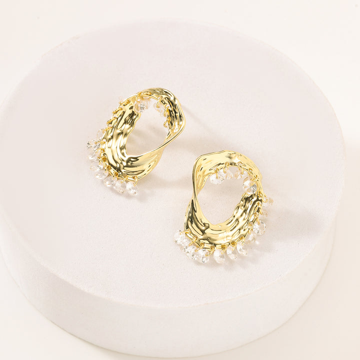 Molten Halo Spark Earrings