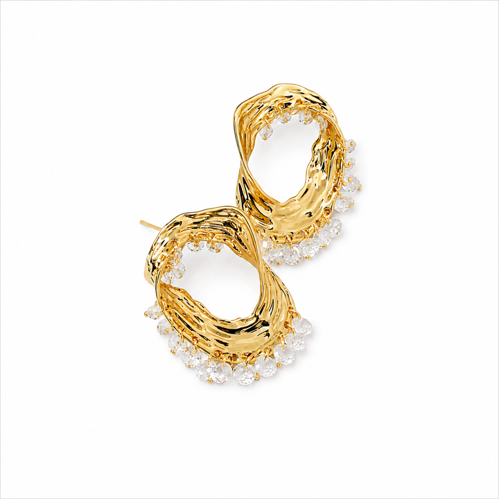 Molten Halo Spark Earrings