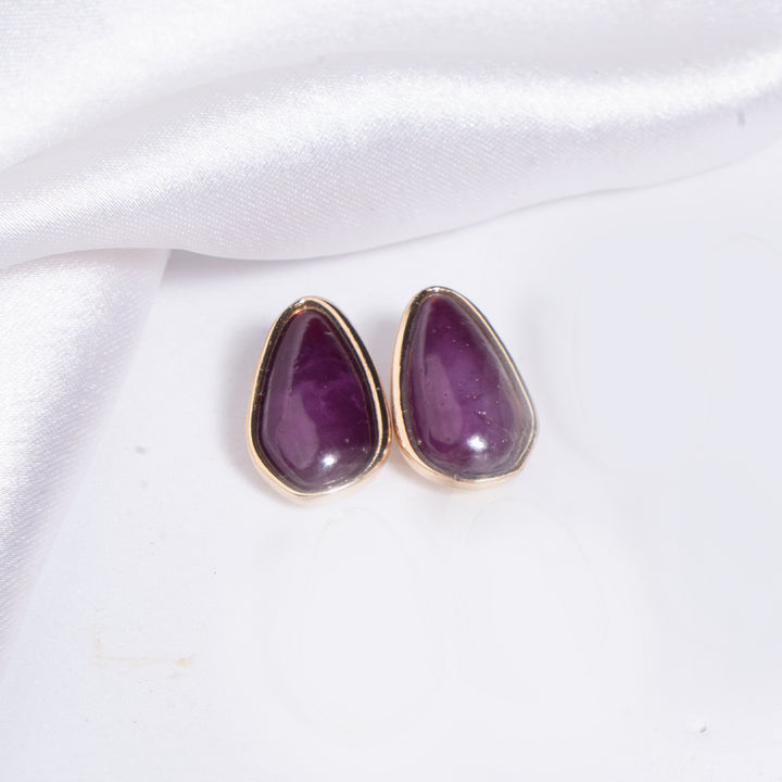 Amethyst Aura Earrings