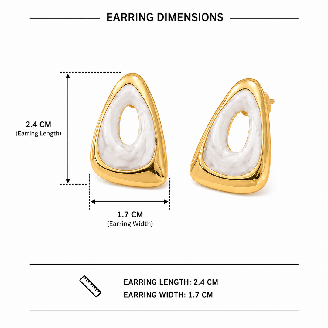 Sculpted Orbit Earrings