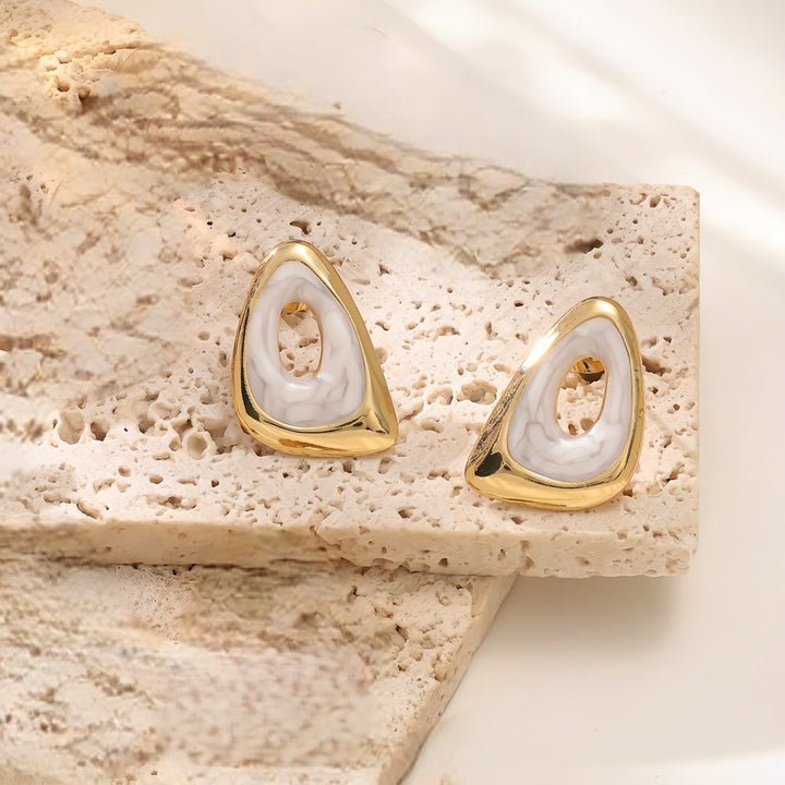 Sculpted Orbit Earrings