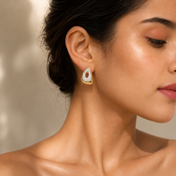 Sculpted Orbit Earrings
