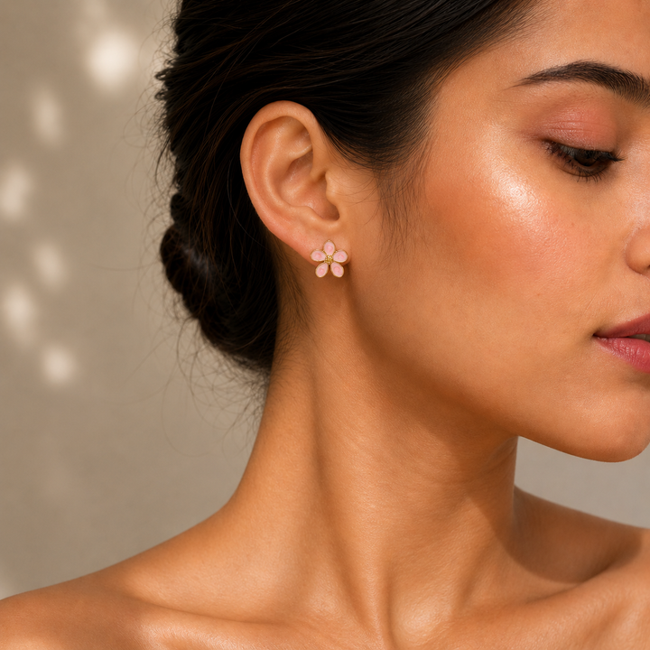 Petal Pop Bloom Studs Earrings