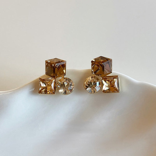 Prism Cluster Studs Earrings