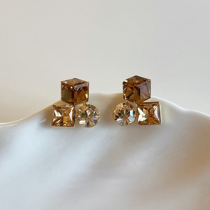 Prism Cluster Studs Earrings