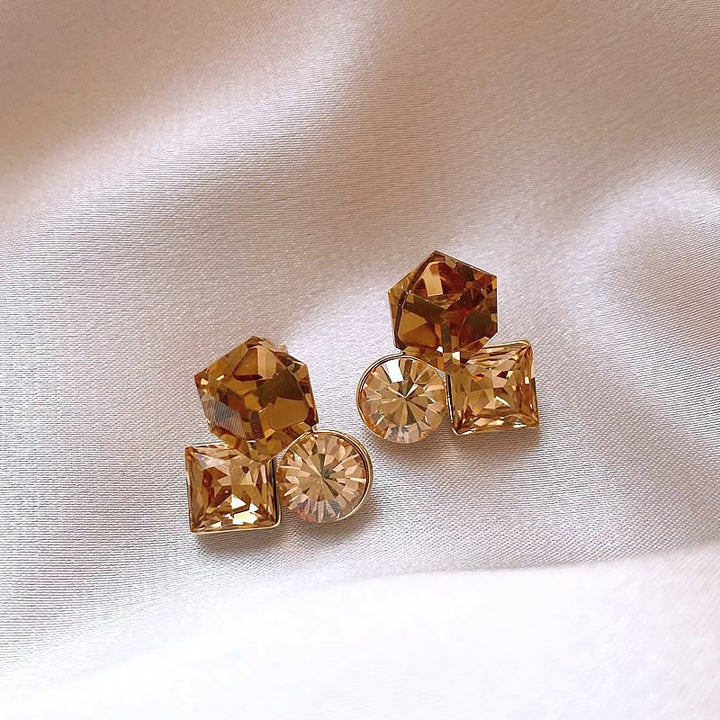 Prism Cluster Studs Earrings