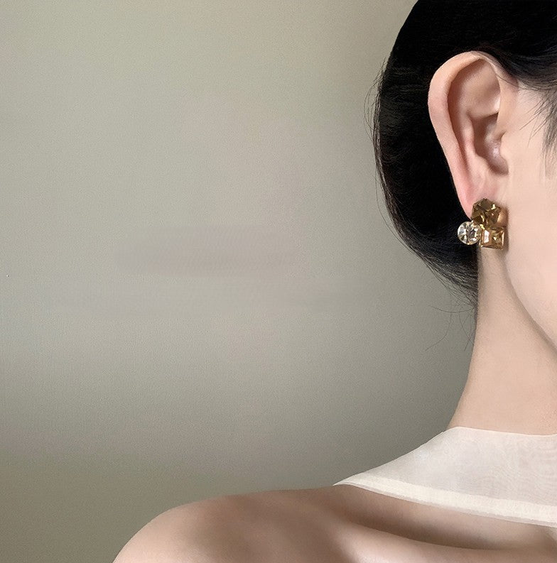 Prism Cluster Studs Earrings