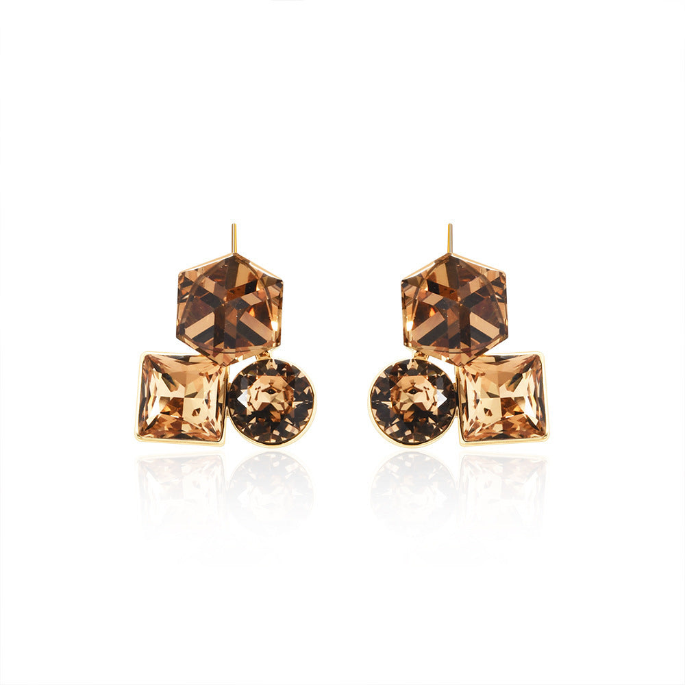 Prism Cluster Studs Earrings