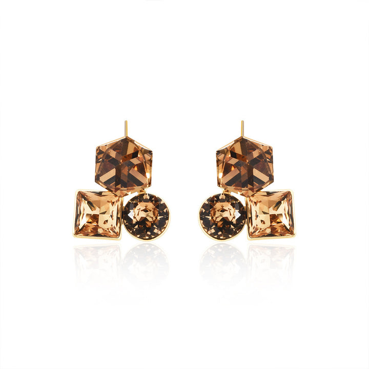 Prism Cluster Studs Earrings