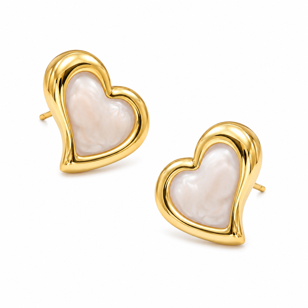 Heartform Sculpt Earrings