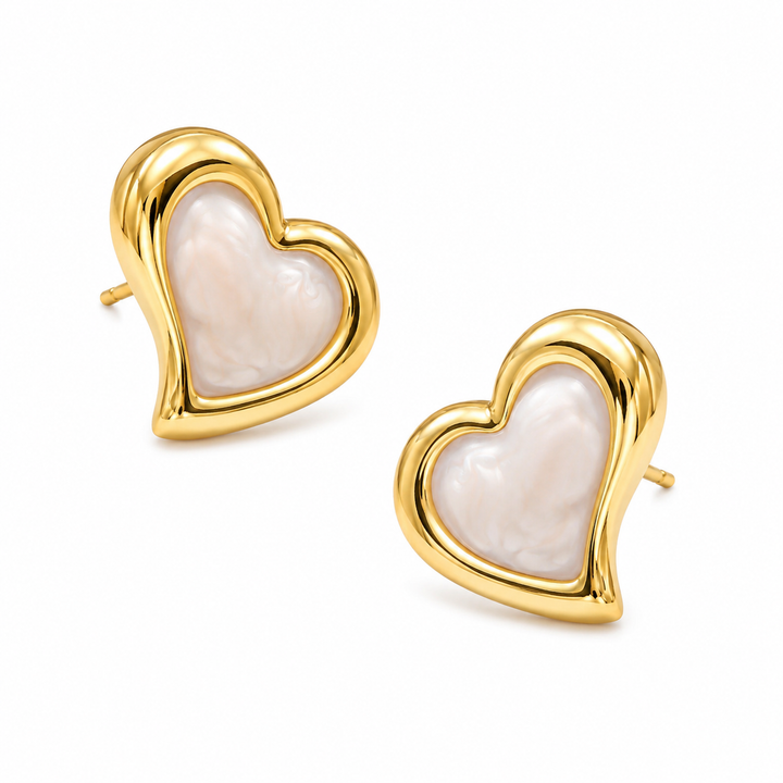 Heartform Sculpt Earrings