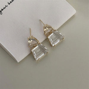 Afterglow Geometric Drop Earrings