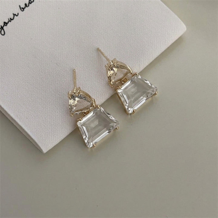 Afterglow Geometric Drop Earrings