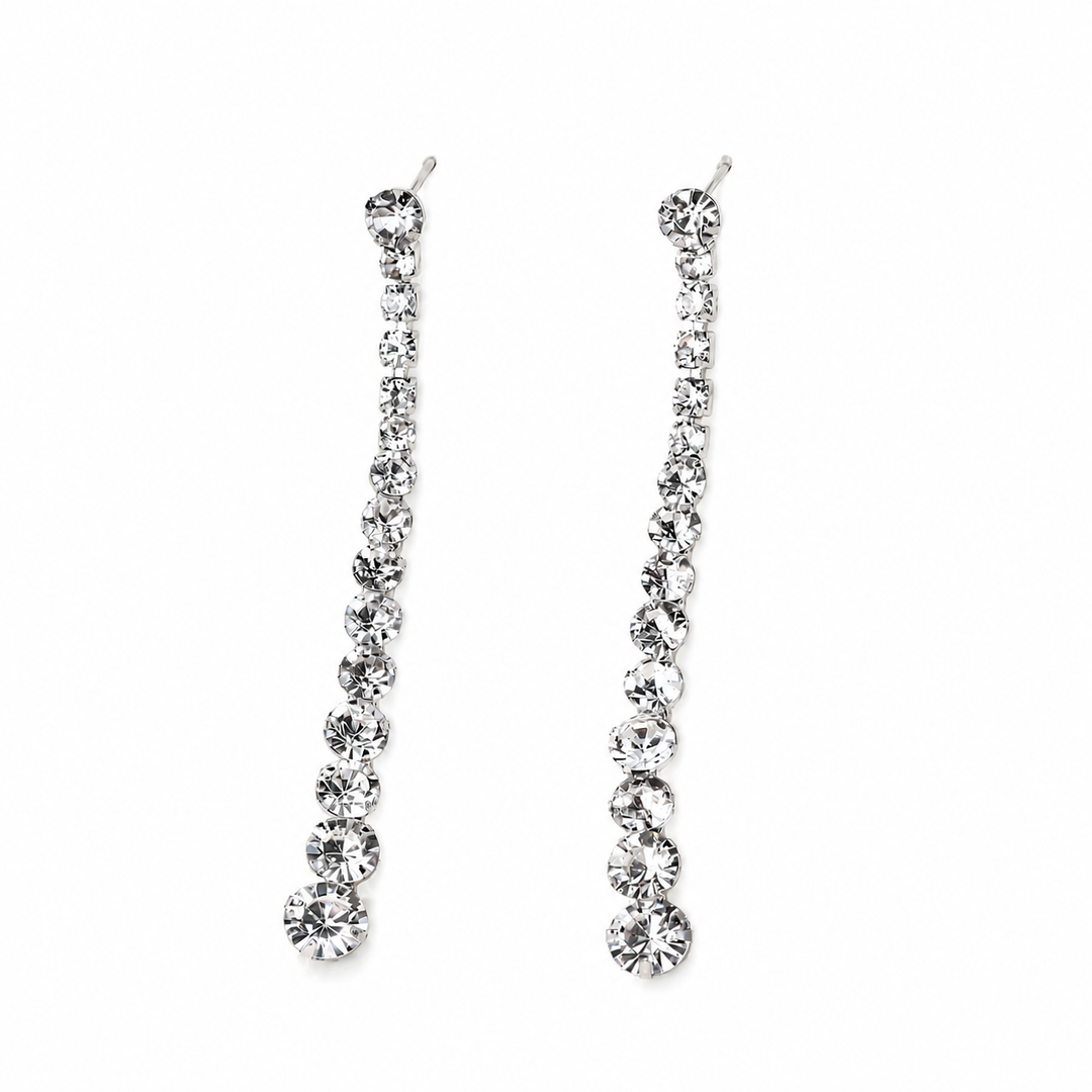 Cascade Gleam Drop Earrings