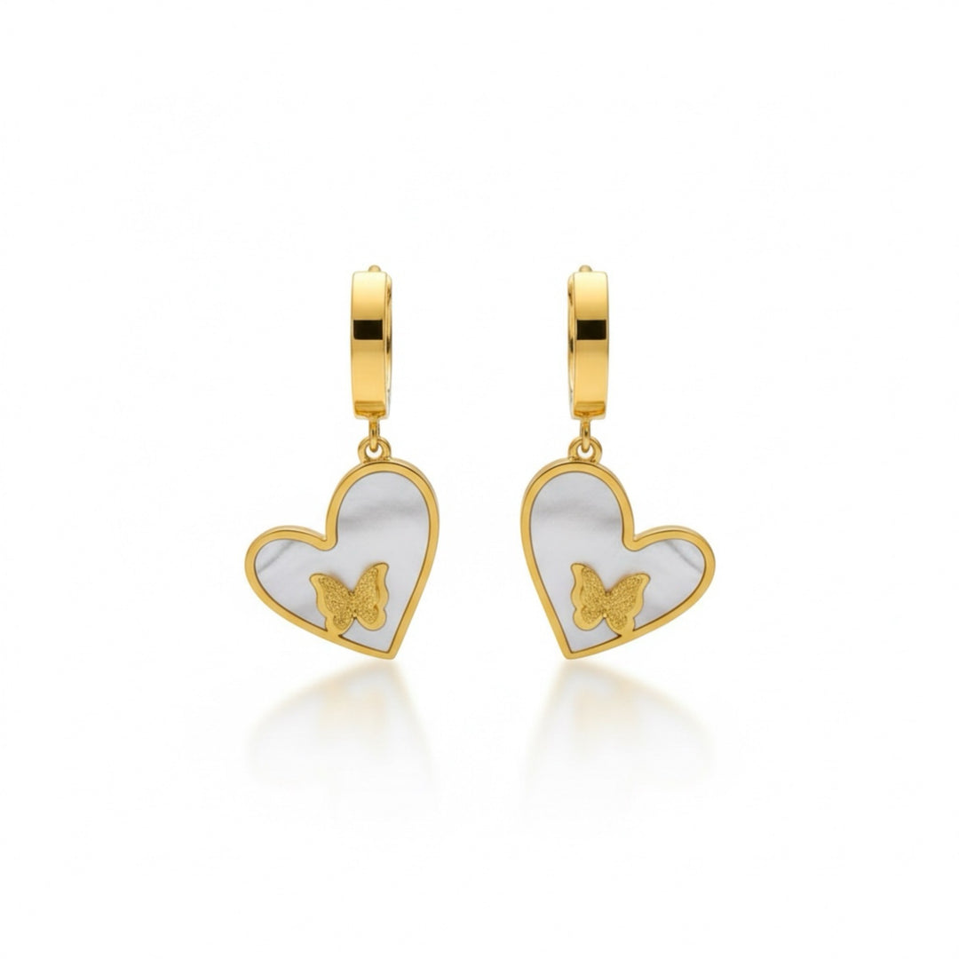Heartflutter Butterfly Drop Earrings