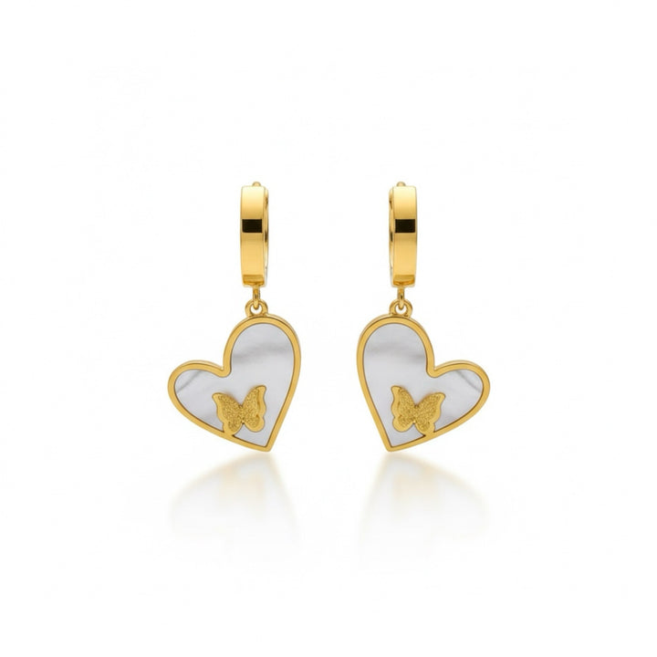 Heartflutter Butterfly Drop Earrings